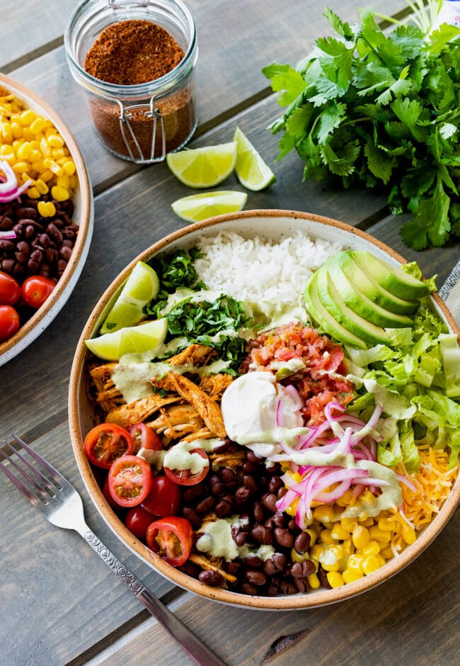 Burrito Bowl Two Peas & Their Pod