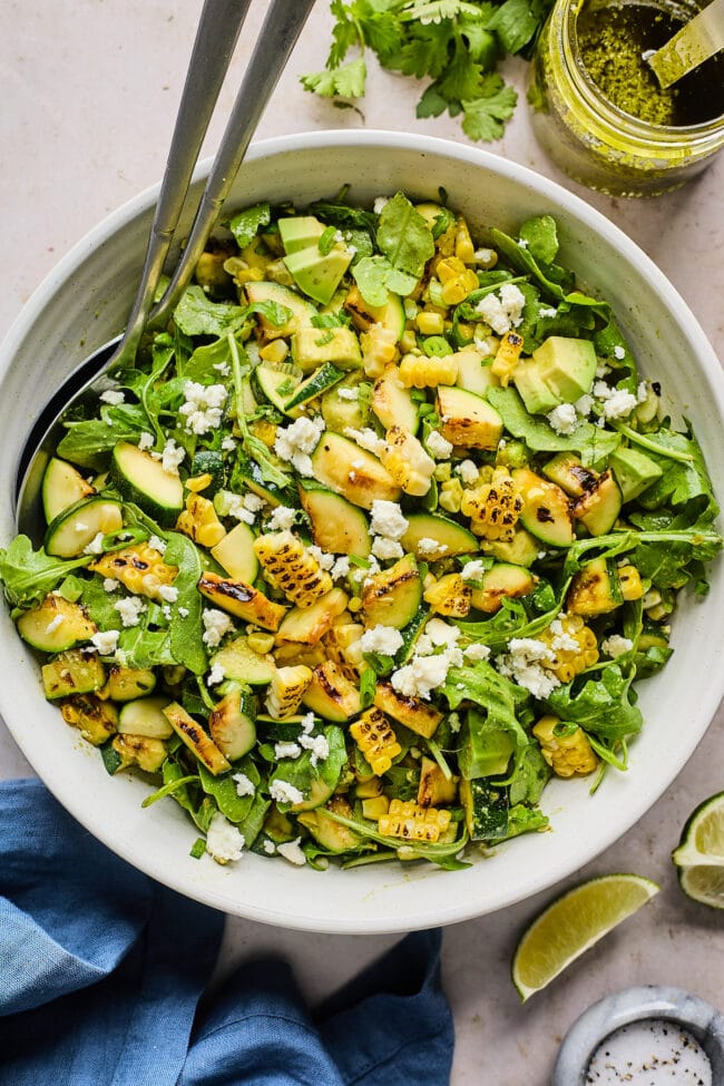 Grilled Corn & Zucchini Salad Two Peas & Their Pod