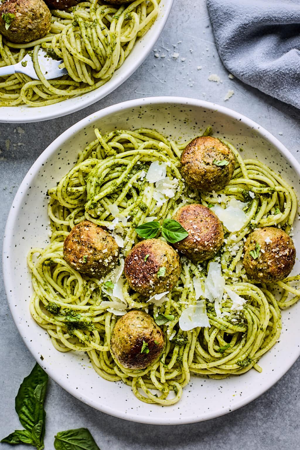 Pesto Meatballs Two Peas & Their Pod