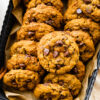 Rolo Cookies {Chocolate Caramel Surprise!} - Two Peas & Their Pod