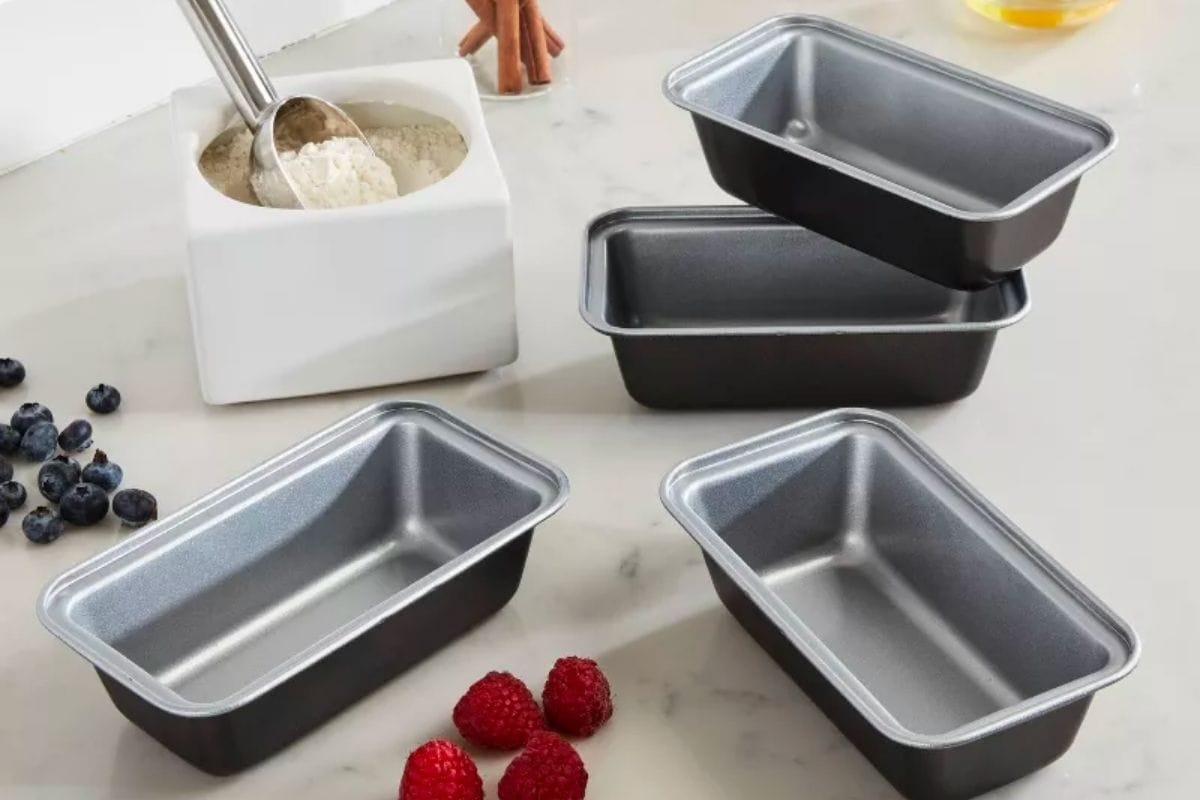 USA Pan Pan Set, Mini Loaf - 4 pans