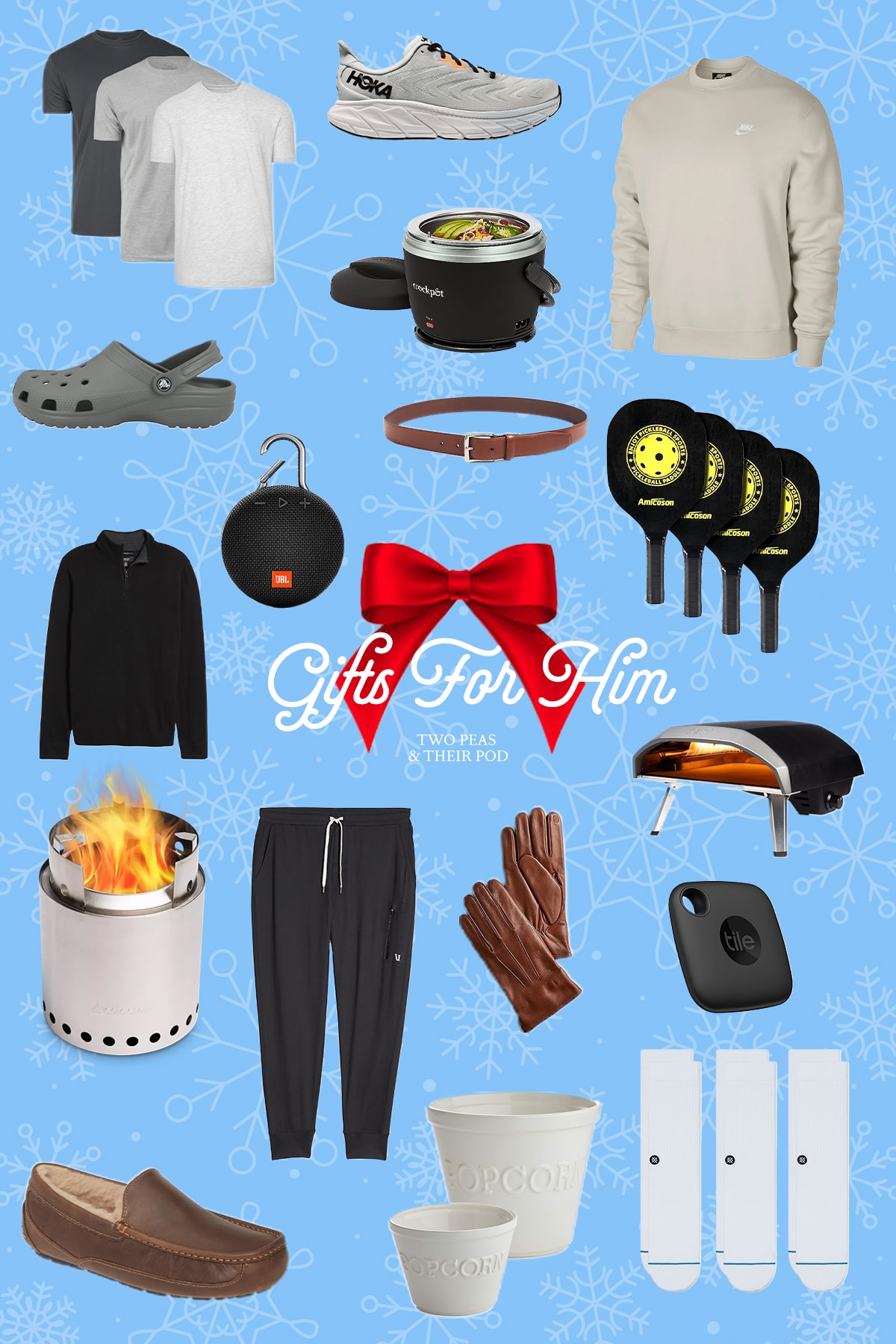 holiday gift guide for men. 