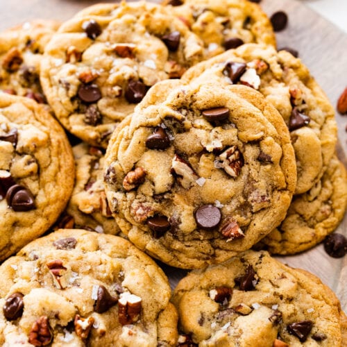 Maple Pecan Chocolate Chip Cookies Two Peas & Their Pod