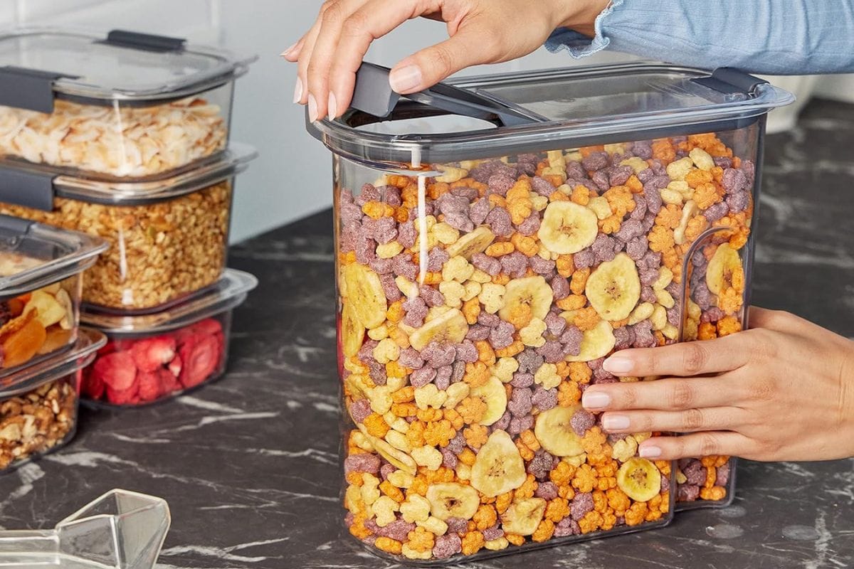 https://www.twopeasandtheirpod.com/wp-content/uploads/2023/12/Rubbermaid-Brilliance-Cereal-Food-Storage-Container.jpg
