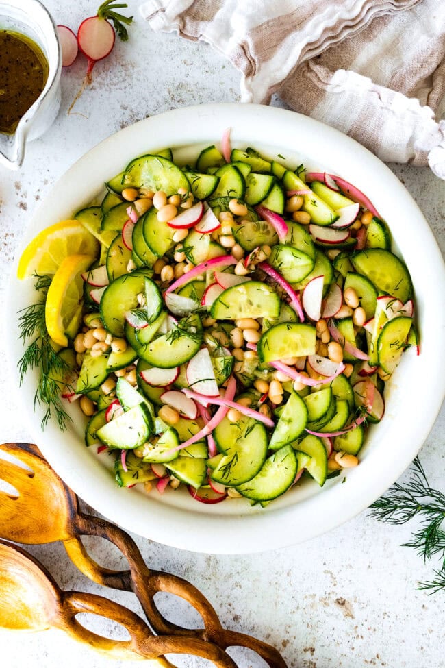 White Bean Cucumber Salad Two Peas & Their Pod