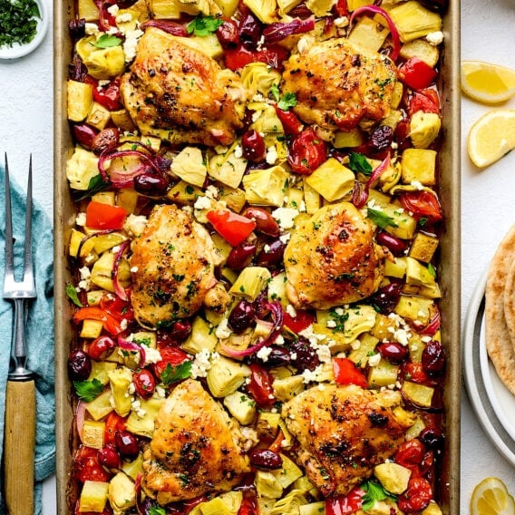 Greek Sheet Pan Chicken