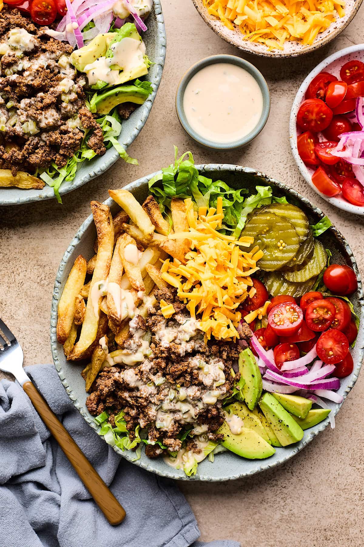 Easy Burger Bowls with Special Sauce - Two Peas & Their Pod