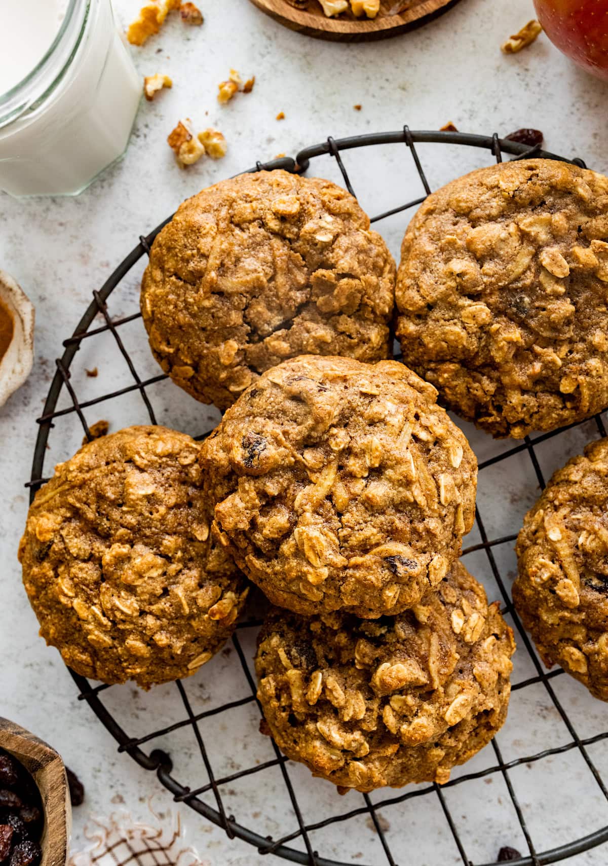 Apple Breakfast Cookies (Wholesome & Freezer-Pleasant) Apple Breakfast Cookies (Wholesome & Freezer-Pleasant)