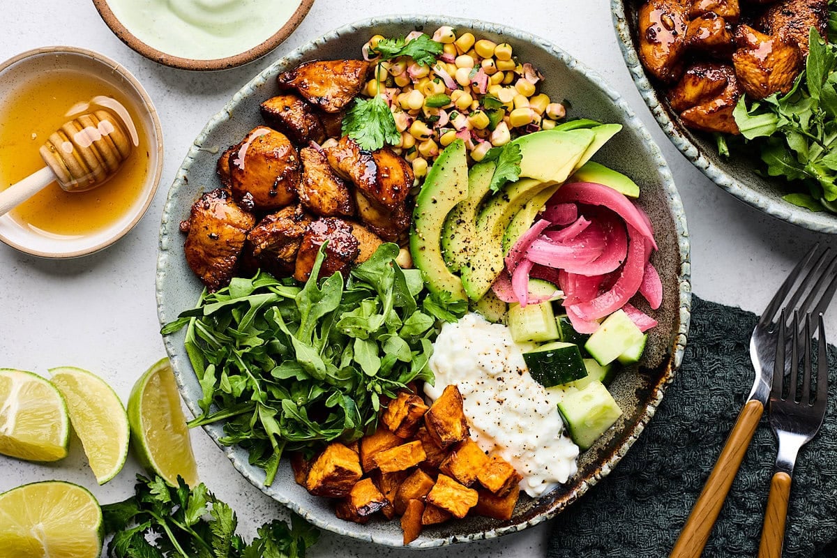 Protein-Packed Hot Honey Chicken Bowls  Perfect for Meal Prep!