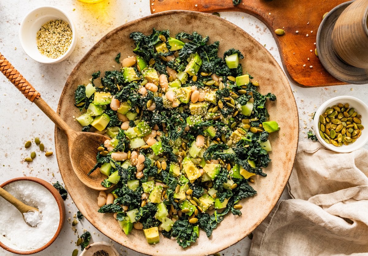 Better-Than-Erewhon Kale and White Bean Salad You Can Make at Home