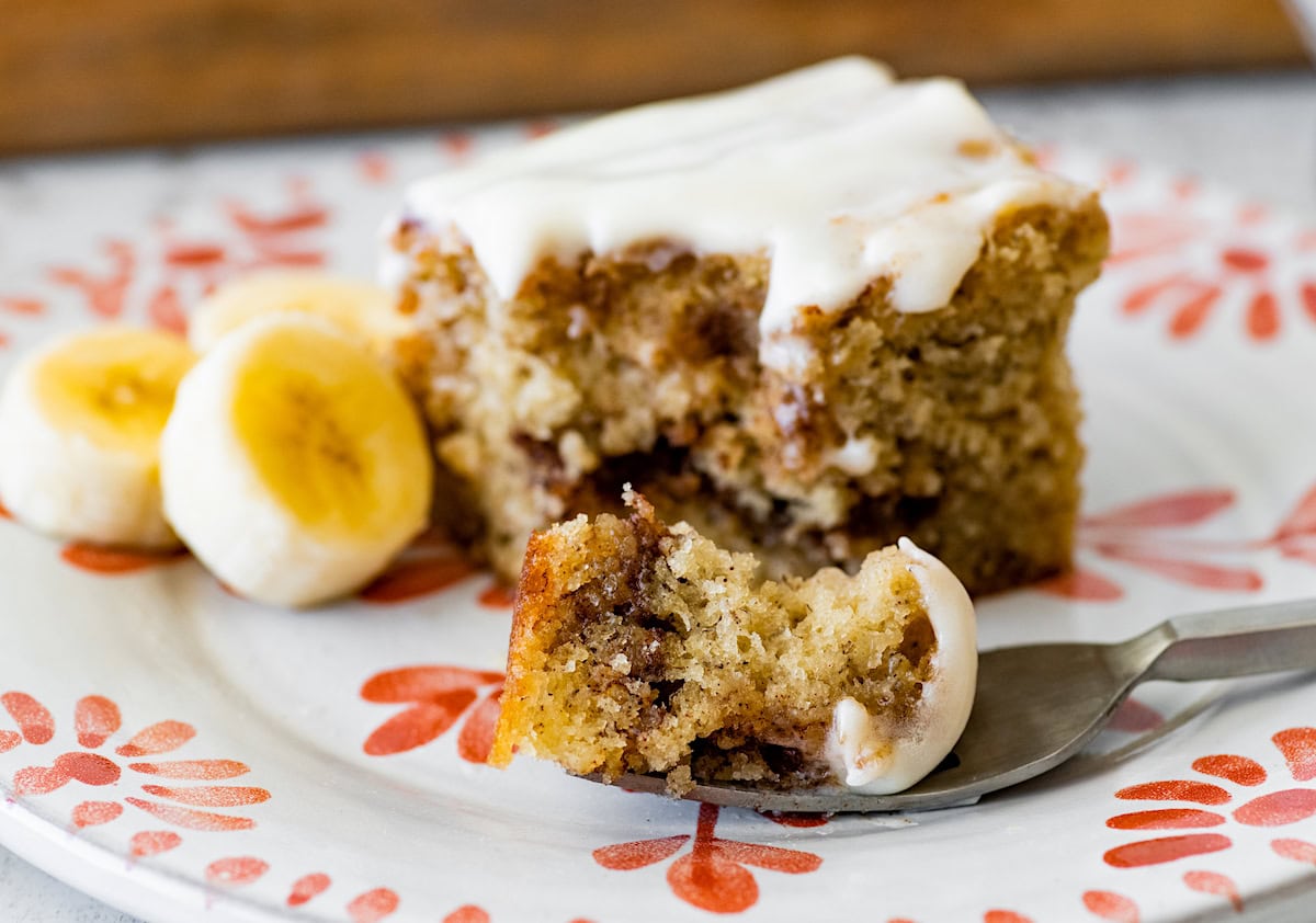 Brown Bananas? Make This Cinnamon Swirl Banana Cake